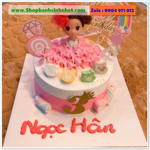 Bánh Sinh Nhật Công Chúa - BQ410